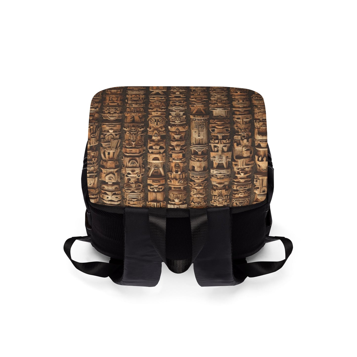 Ancient Tiki Totems Casual Backpack - Perfect for Everyday Adventures