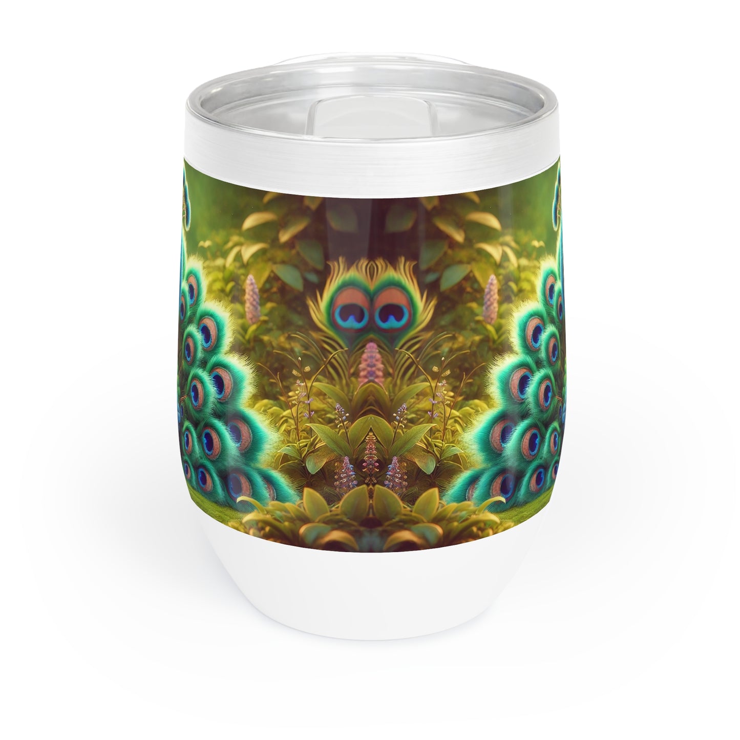 Baby Peacock Wine Tumbler – Perfect for Relaxing Evenings and Outdoor Gatherings