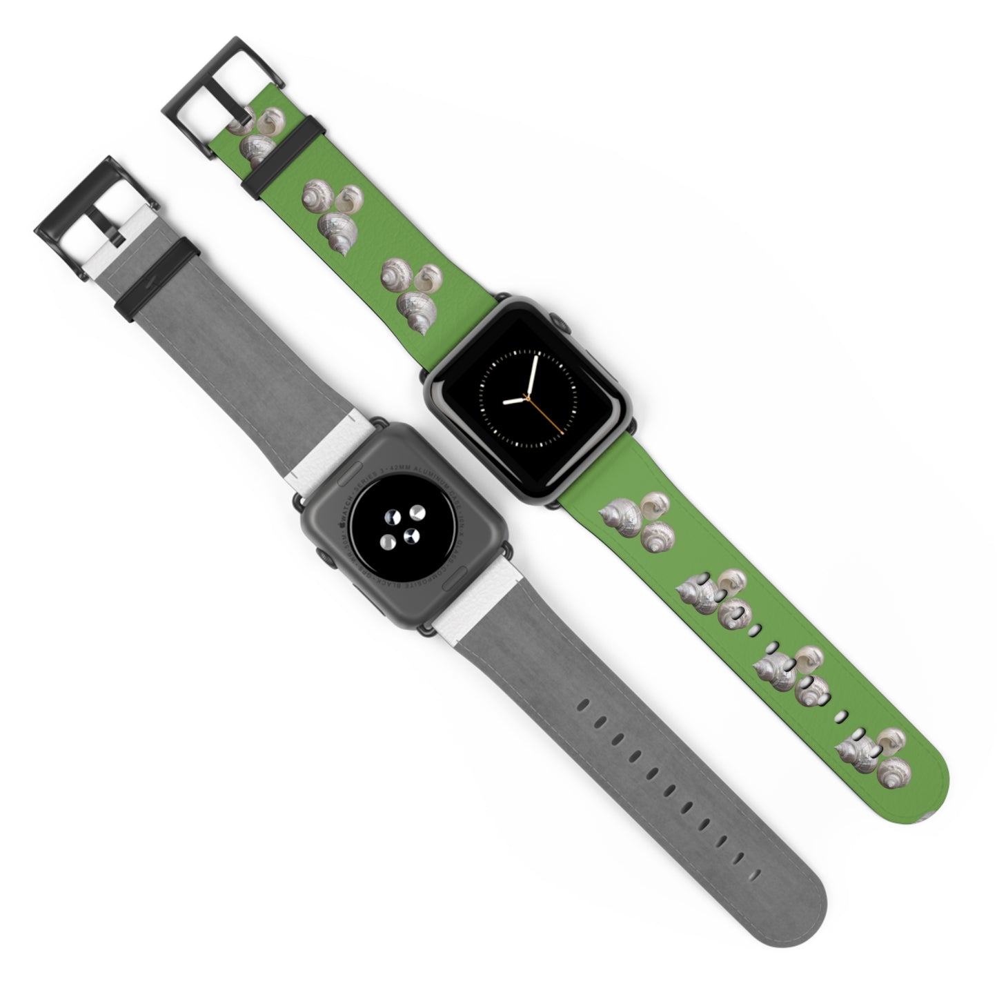 Apple Watch Band - Nautilus Shell Trio, green