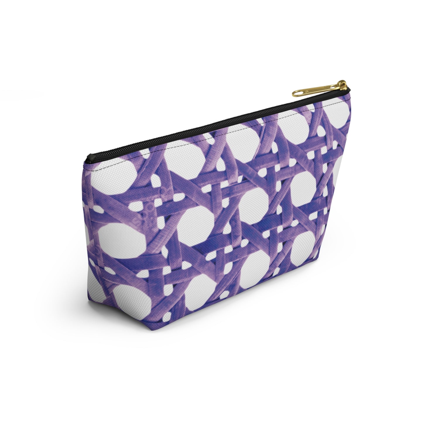 Tropical Accessory Pouch, 2 sizes | Makeup Bag | Perfect for Travel & Everyday Use / Beach Chair Wicker, Amethyst