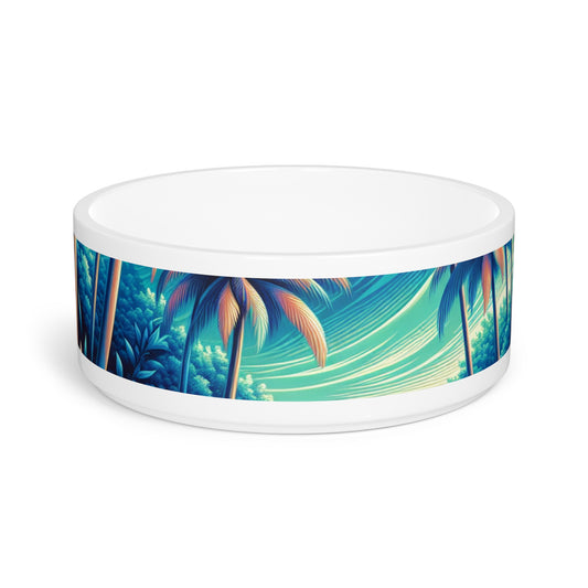 Pet Bowl, Neon Blues Beach