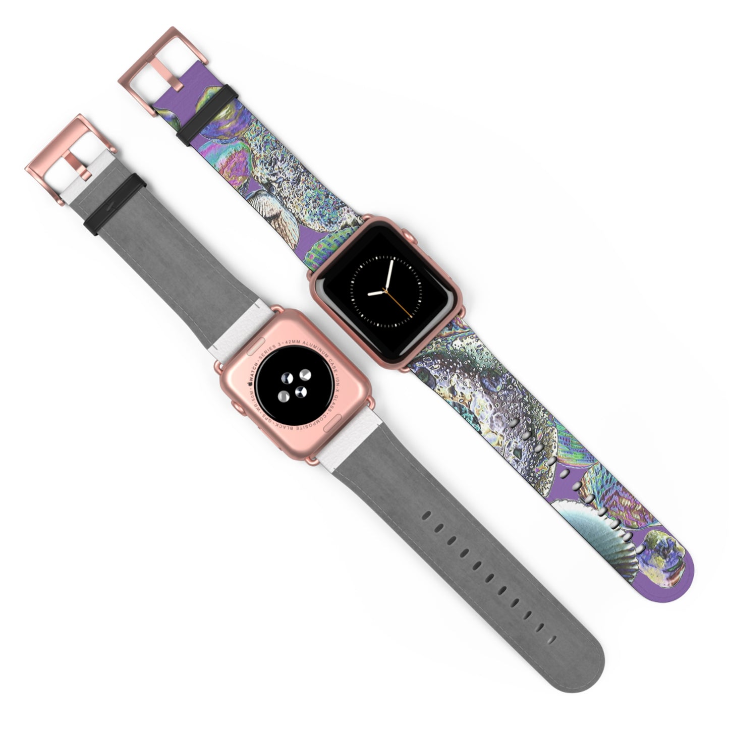 Apple Watch Band - Heatwave Seashell Collection, lt purple