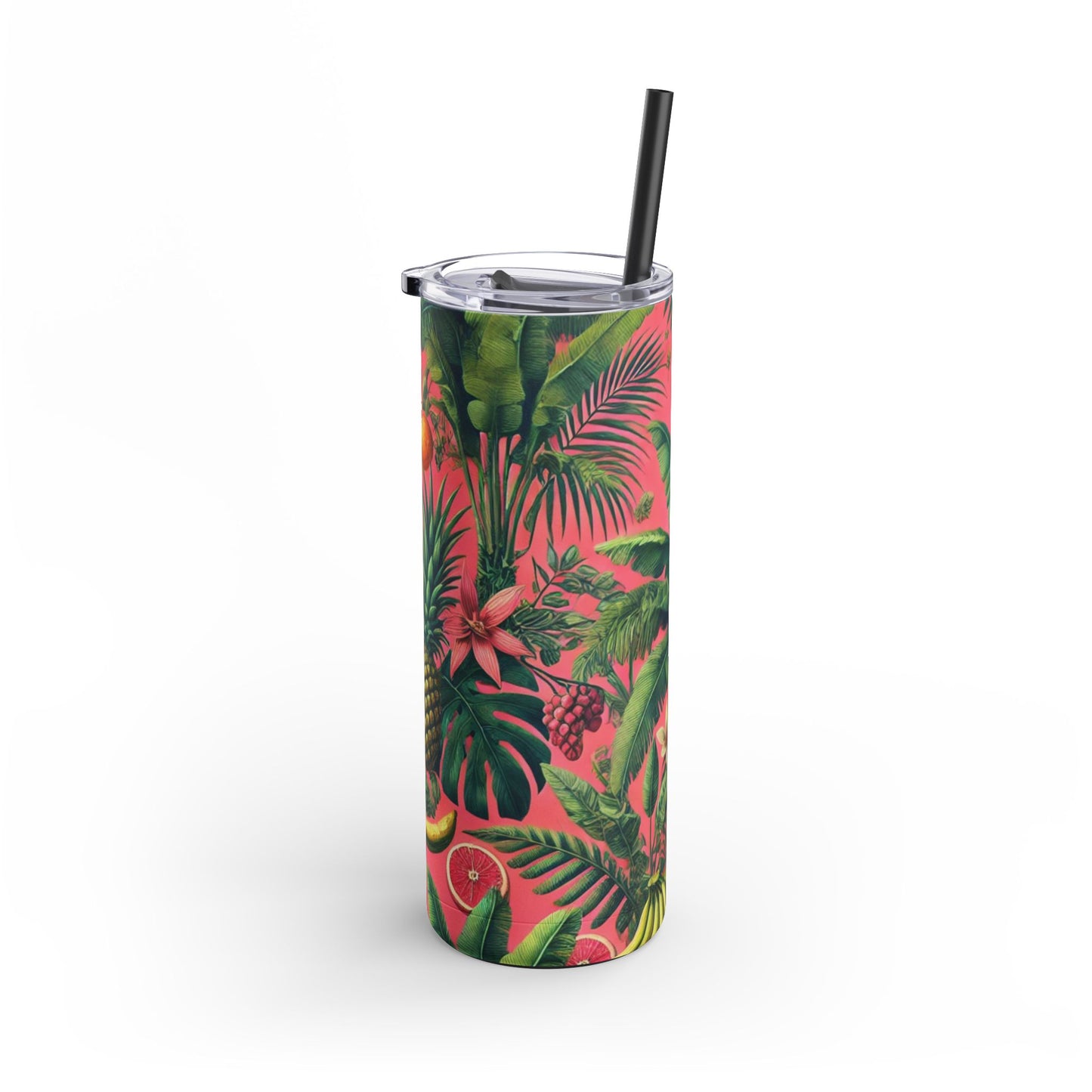 20oz Matte Tumbler, 7 Colors - Stylish Travel Cup - More Tropical Fruit, Coral