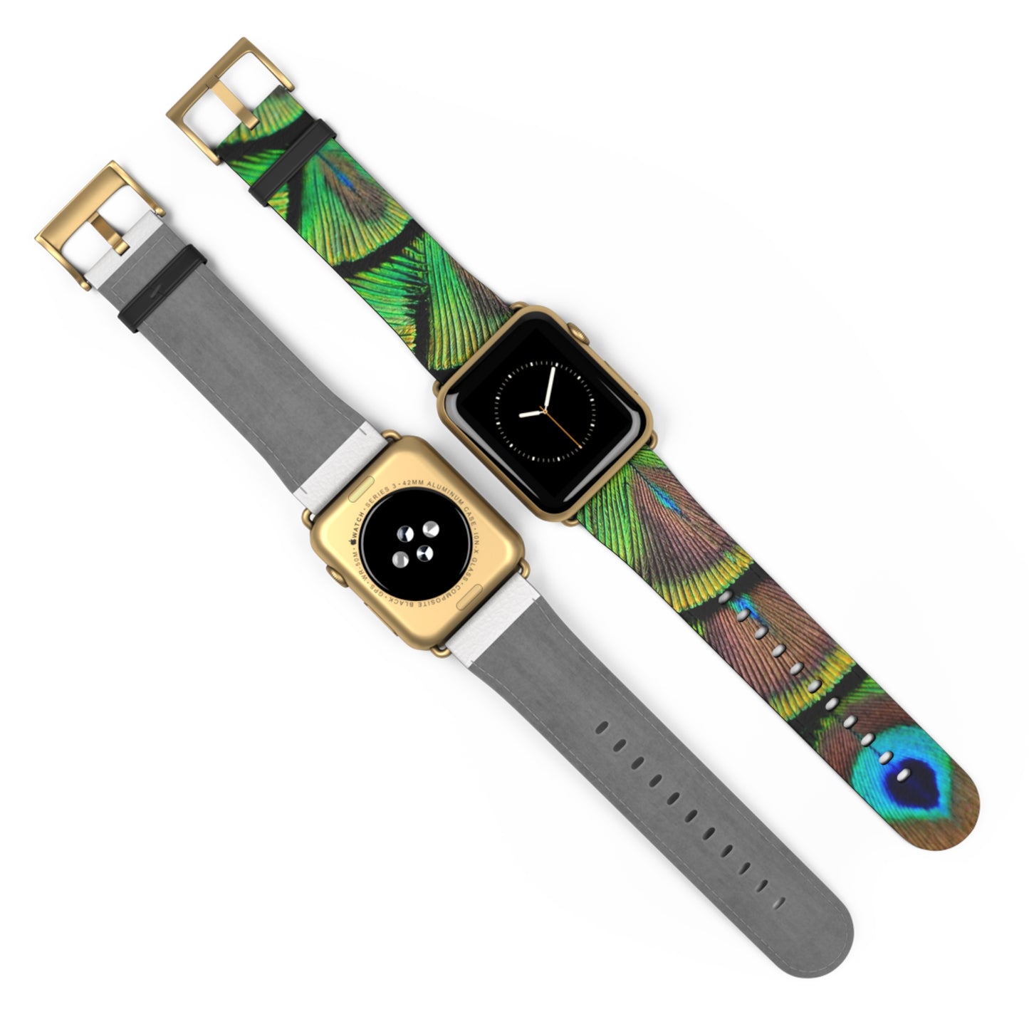 Apple Watch Band - Peacock Feather Party