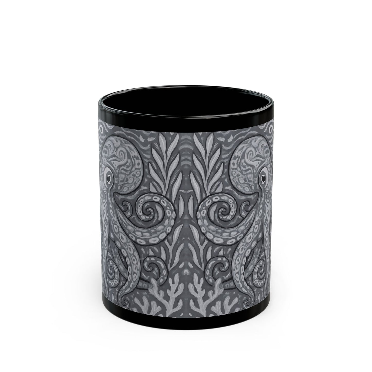 Black Coffee Mug - Noir Kraken Joe