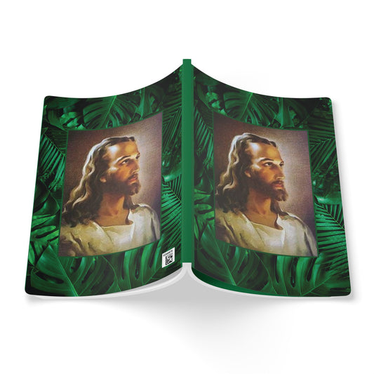 Religious Softcover Journal - Tropical Rainforest Head of Christ