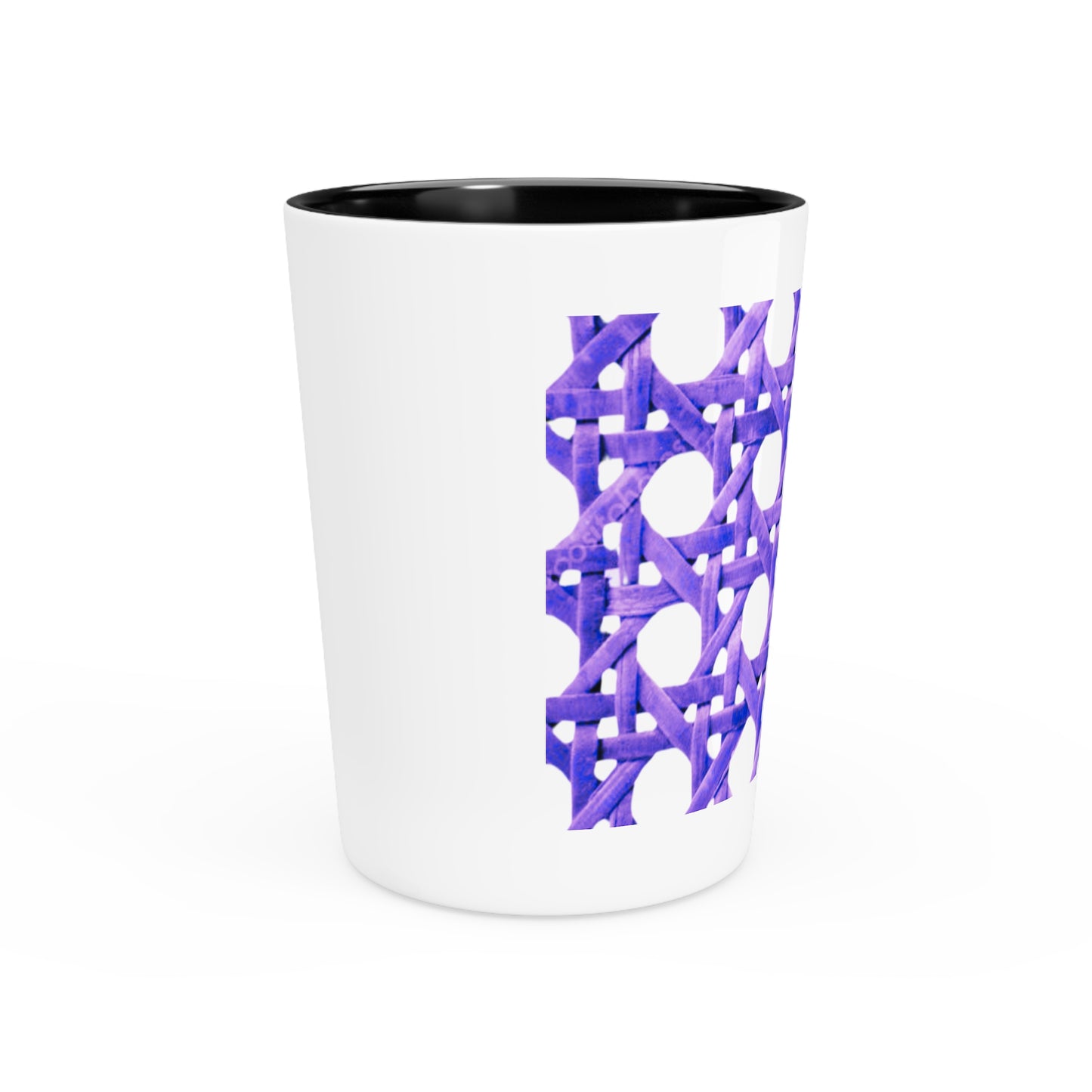 Shot Glass - Beach Chair Wicker, Amethyst