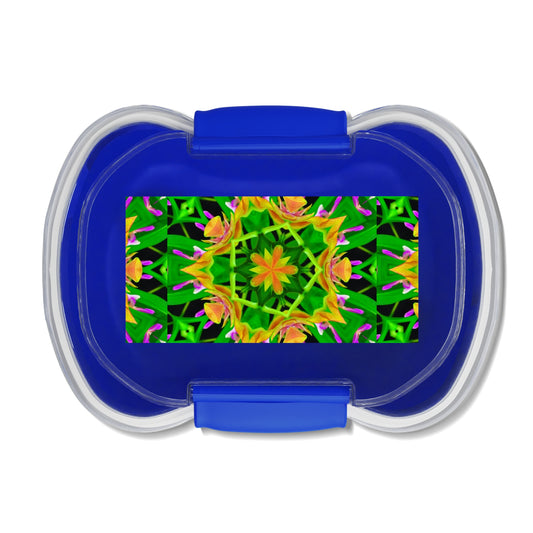 Two-tier Bento Box - Orchid Kaleidoscope #2