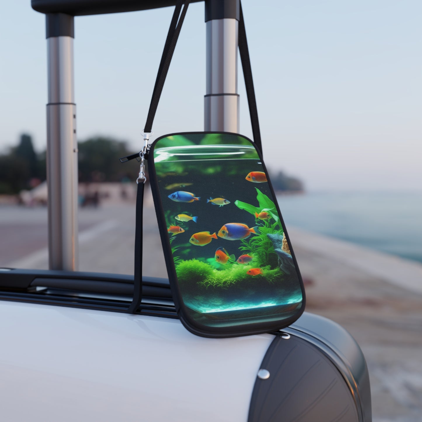 Passport Wallet – Perfect for Travelers & Adventurers / Tropical Fish Bowl