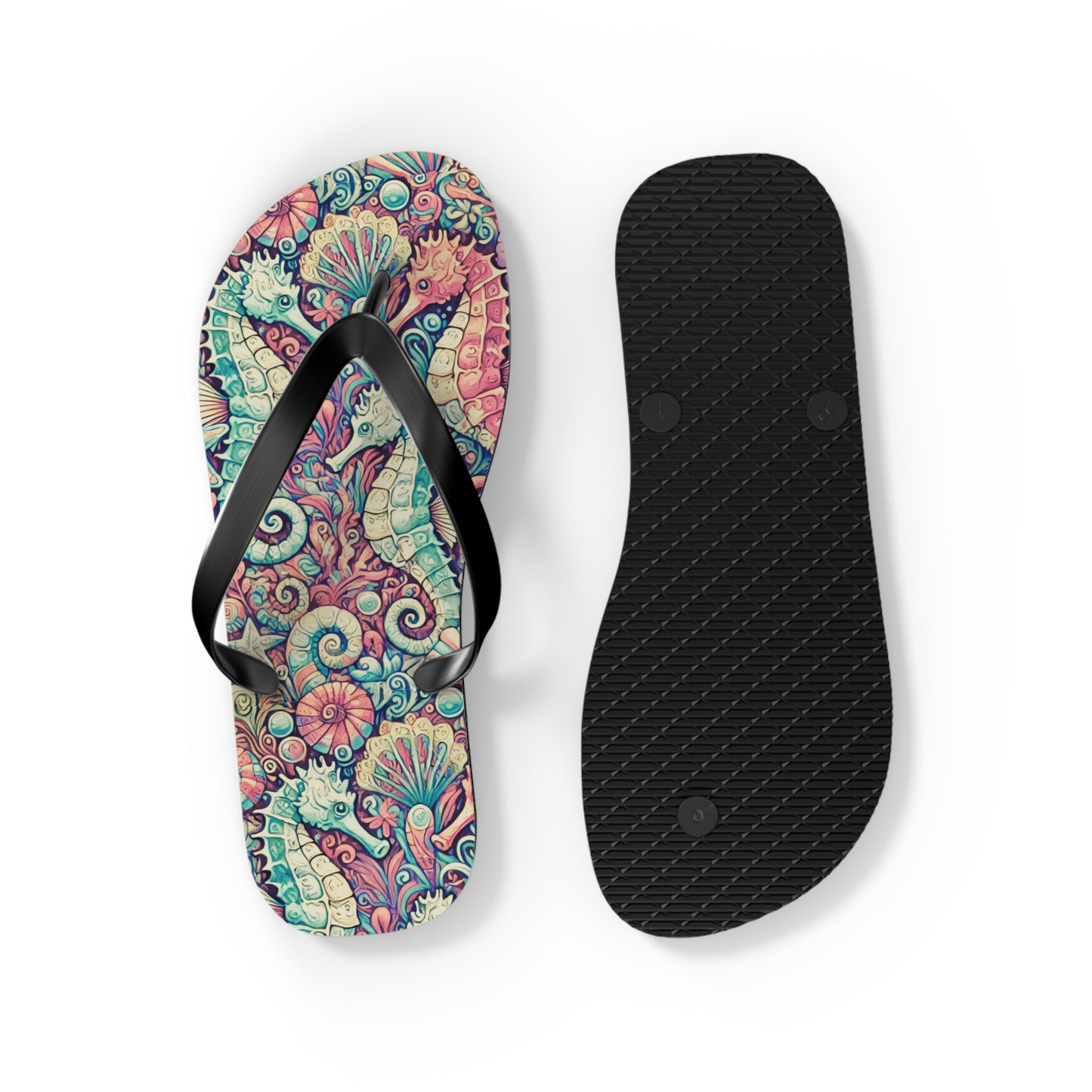 Flip Flops - Seahorses/Retro