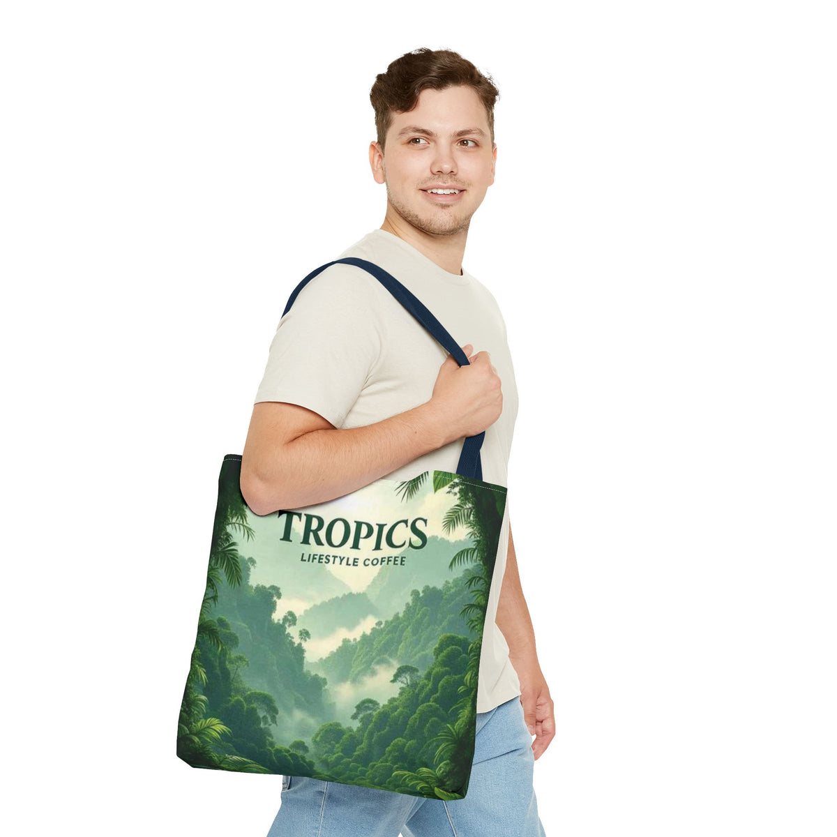 Rainforest Vistas Coffee Tote Bag - 3 Sizes