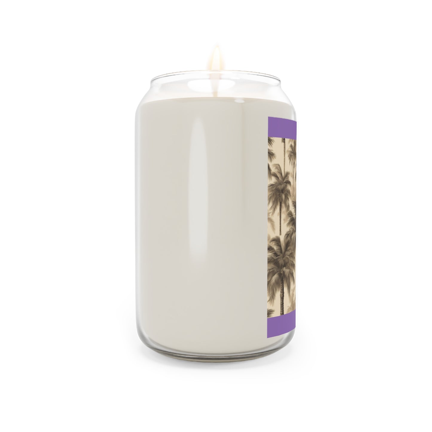 Scented Candle, 13.75oz - Lisa's Fluffy Palms, purple