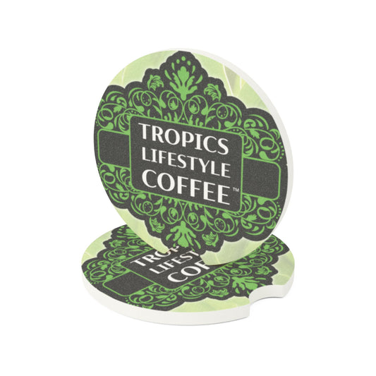Soapstone Car Coaster - Tropics Lifestyle Coffee