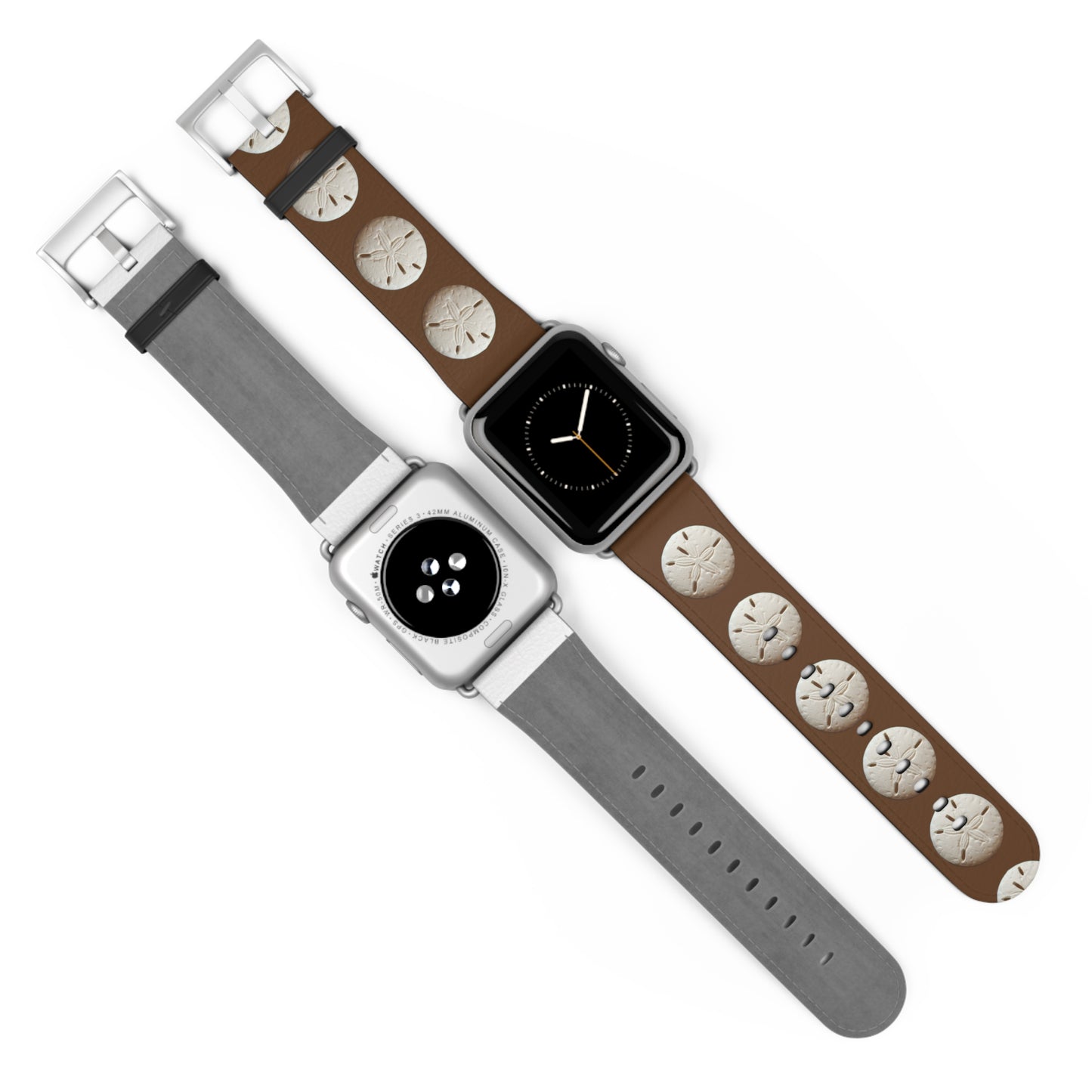 Apple Watch Band - Sand Dollar Parade, brown