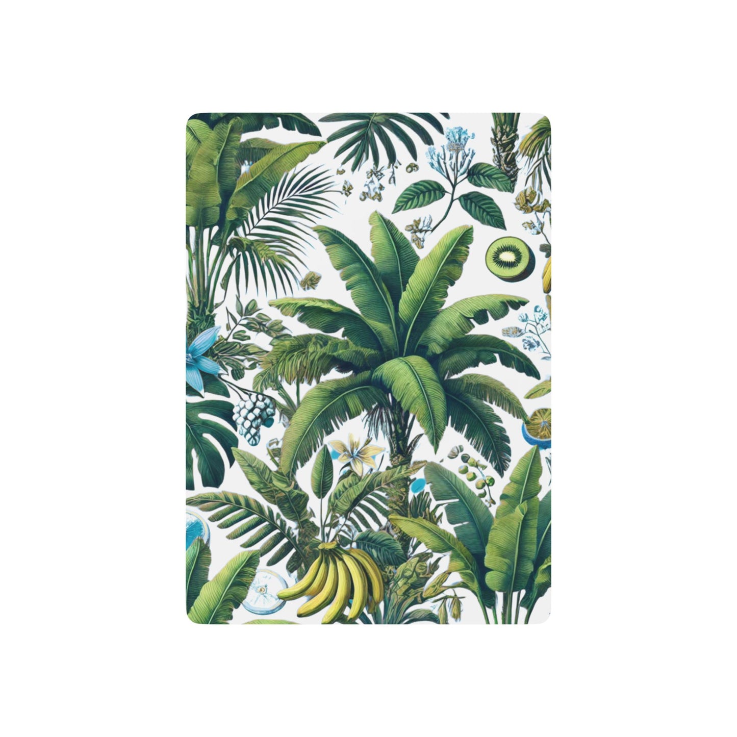 Poker Playing Cards - Tropical Fruit, White