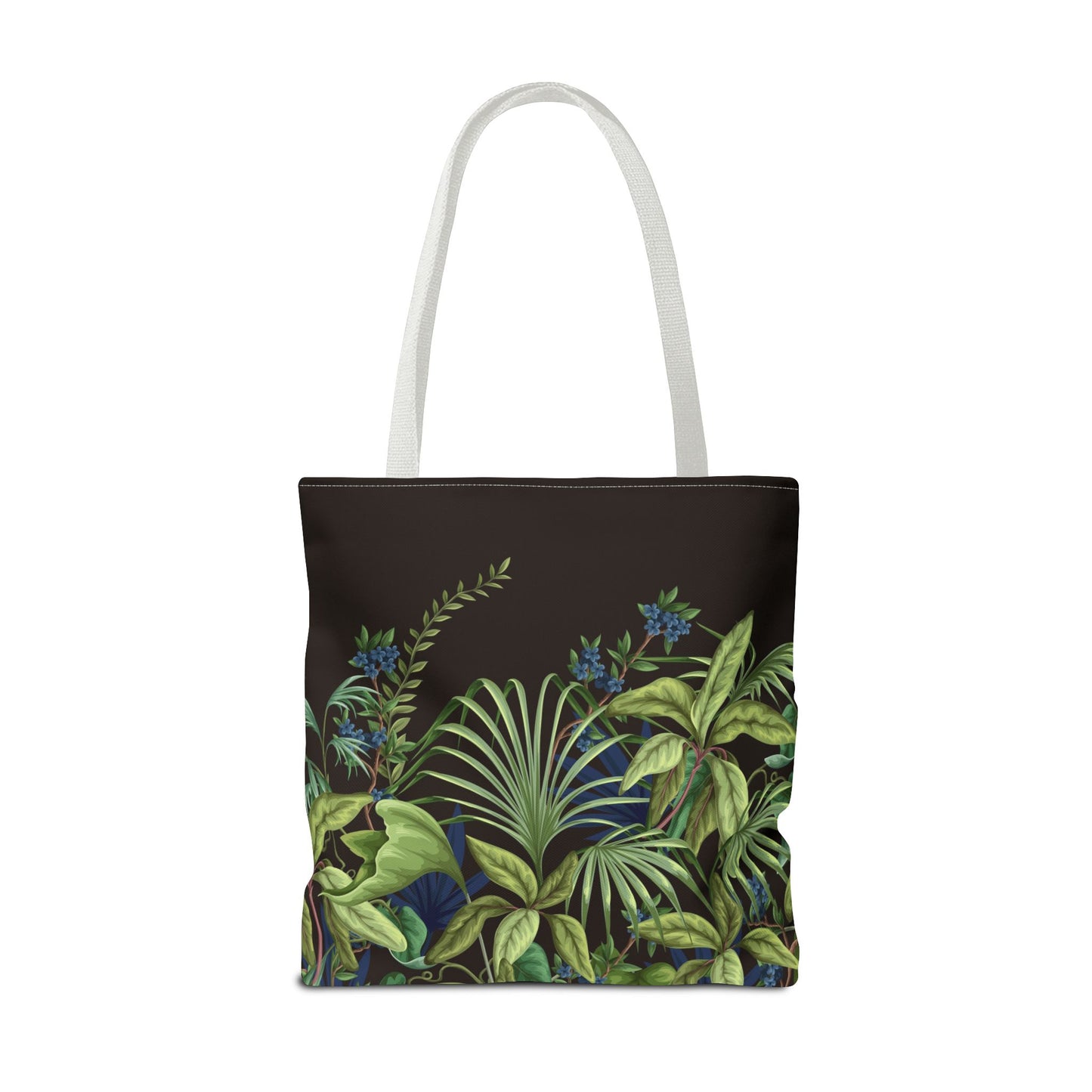 Tropical Midnight Jungle Tote Bag - 3 Sizes