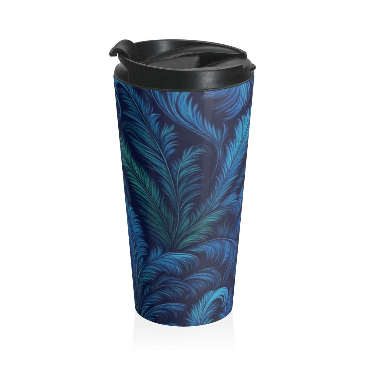15 oz. Stainless Steel Travel Mug / Rocco Deep Ocean