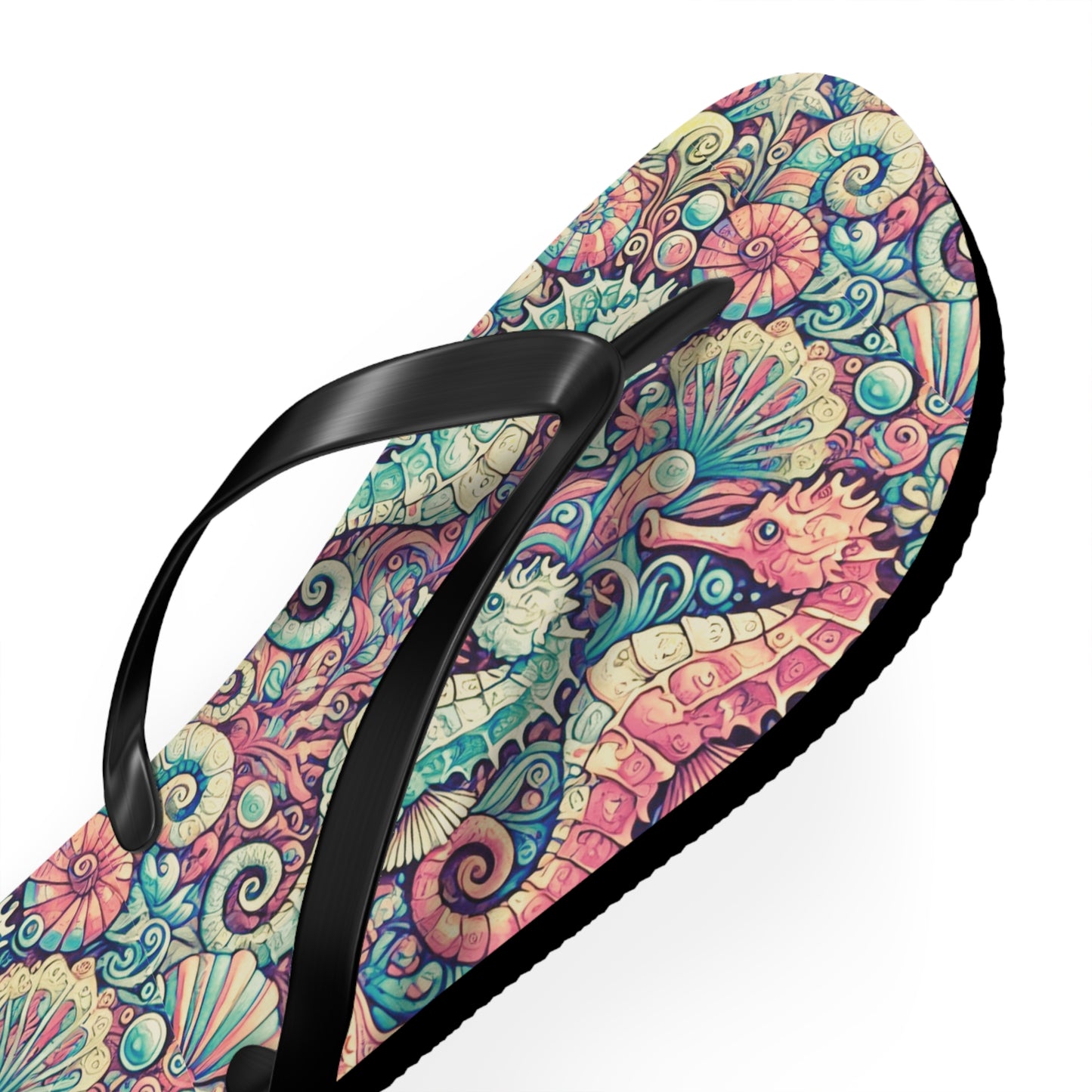 Flip Flops - Seahorses/Retro
