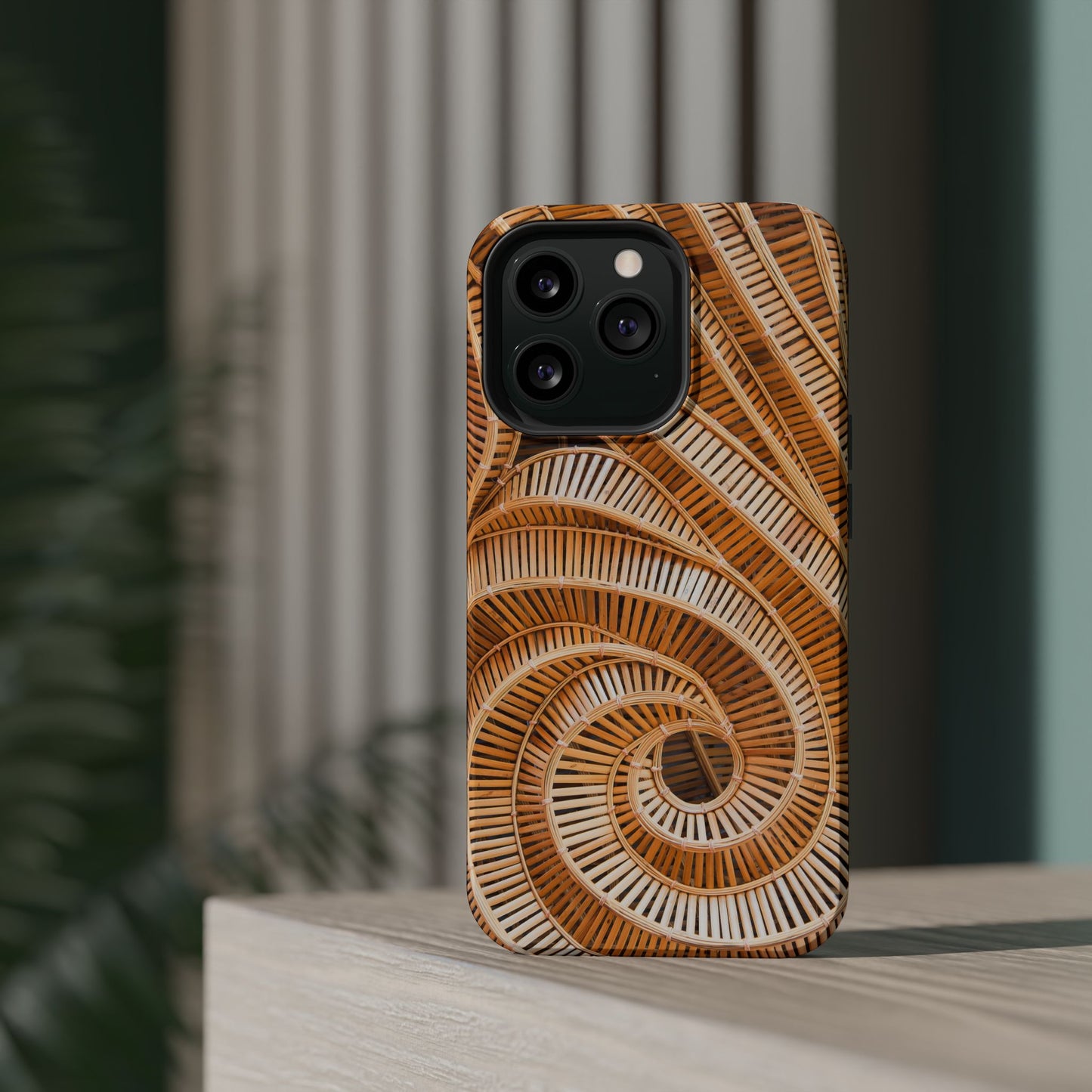 Magnetic Tough Cases, Natural Bamboo Spiral, Various Models