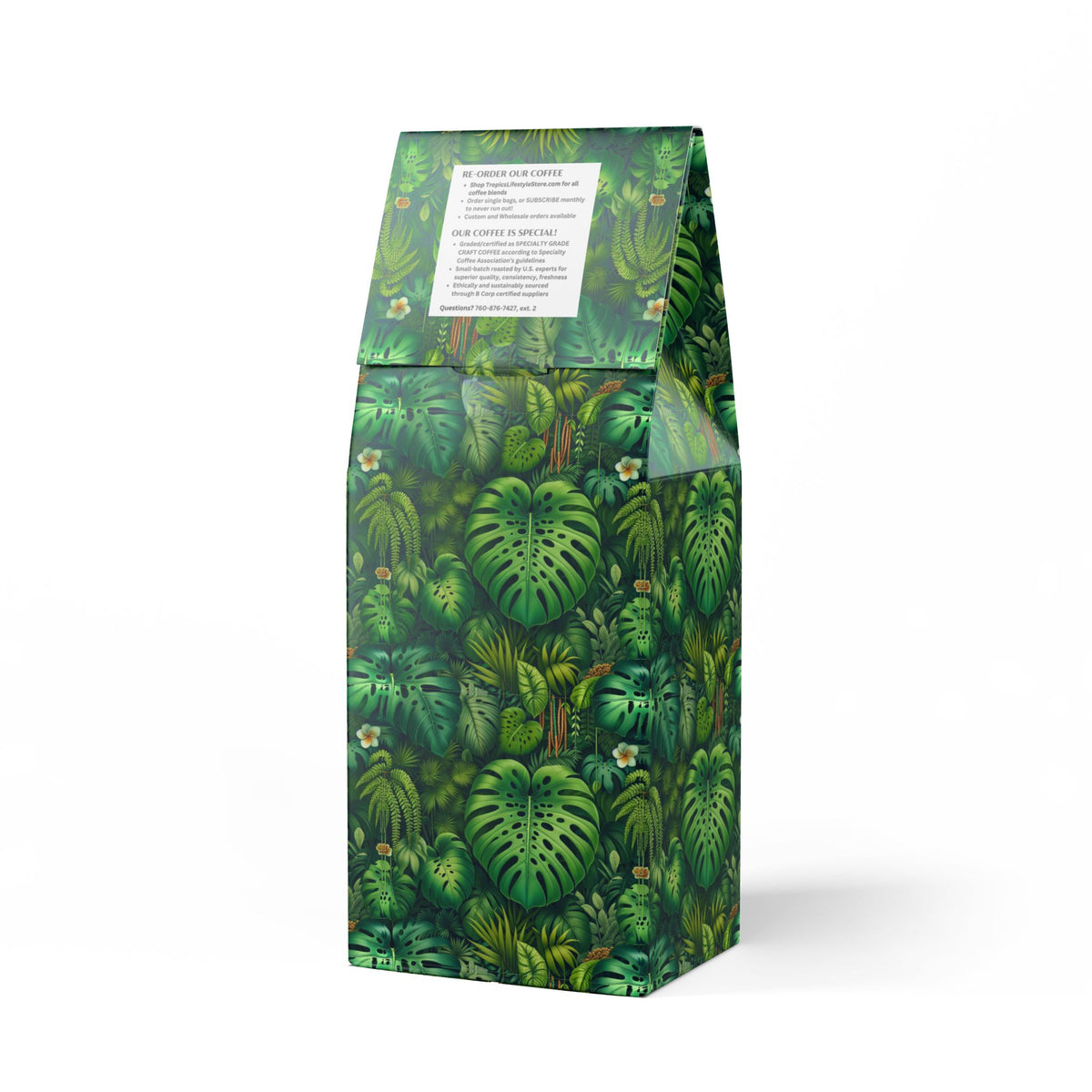 Black Coral Blend™ (Dark French Roast) Specialty Grade Craft Coffee / Rainforest Greenery