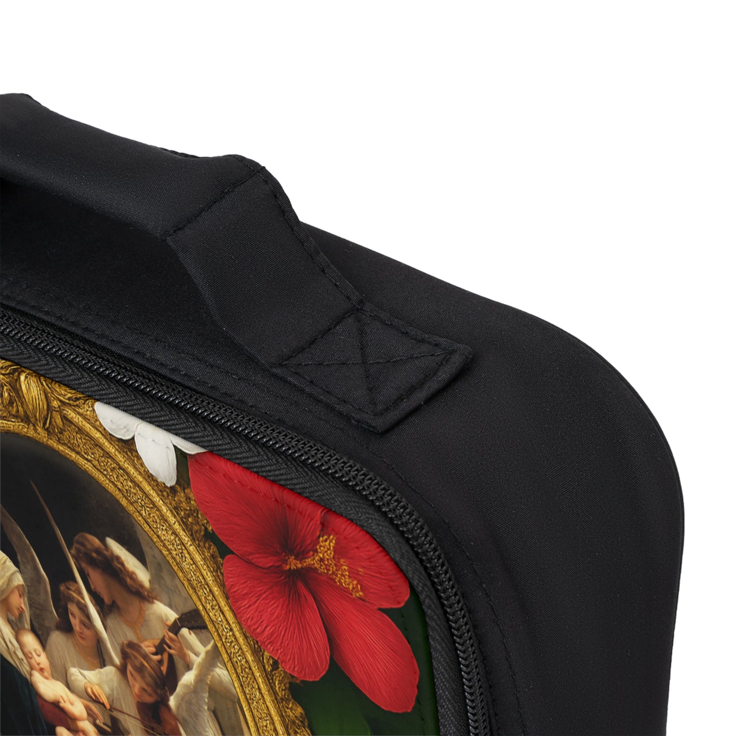 Religious Lunch Bag/Song of the Angels - Eco-Friendly Insulated Tote, Adult and Child Lunchbox / Perfect for Picnics, Beach Outings