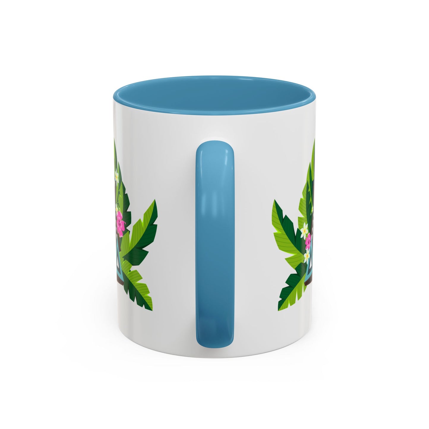 Accent Coffee Mug (11, 15oz), 8 Colors - Tiki Boss Kai