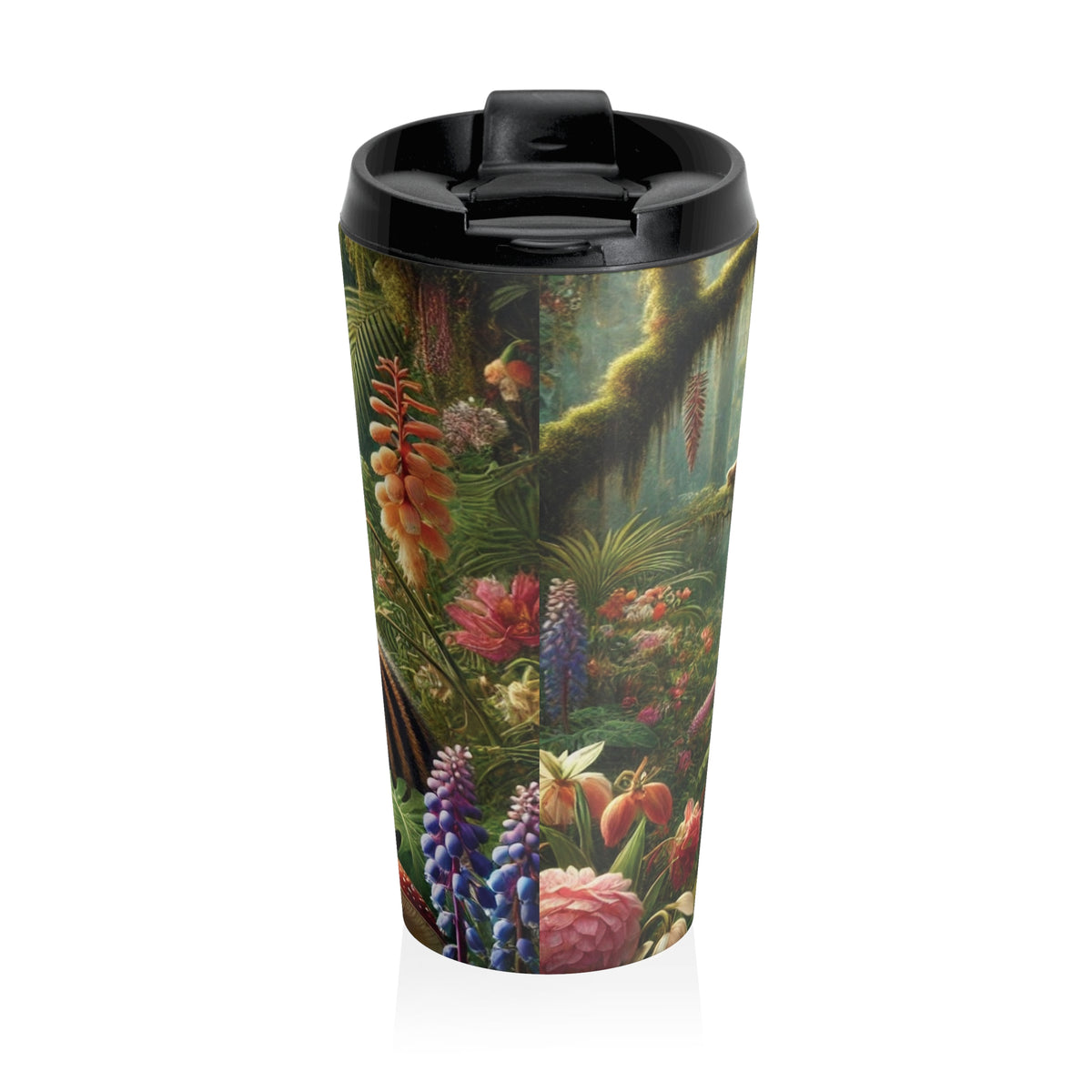 15 oz. Stainless Steel Travel Mug / Sumatran Rabbits