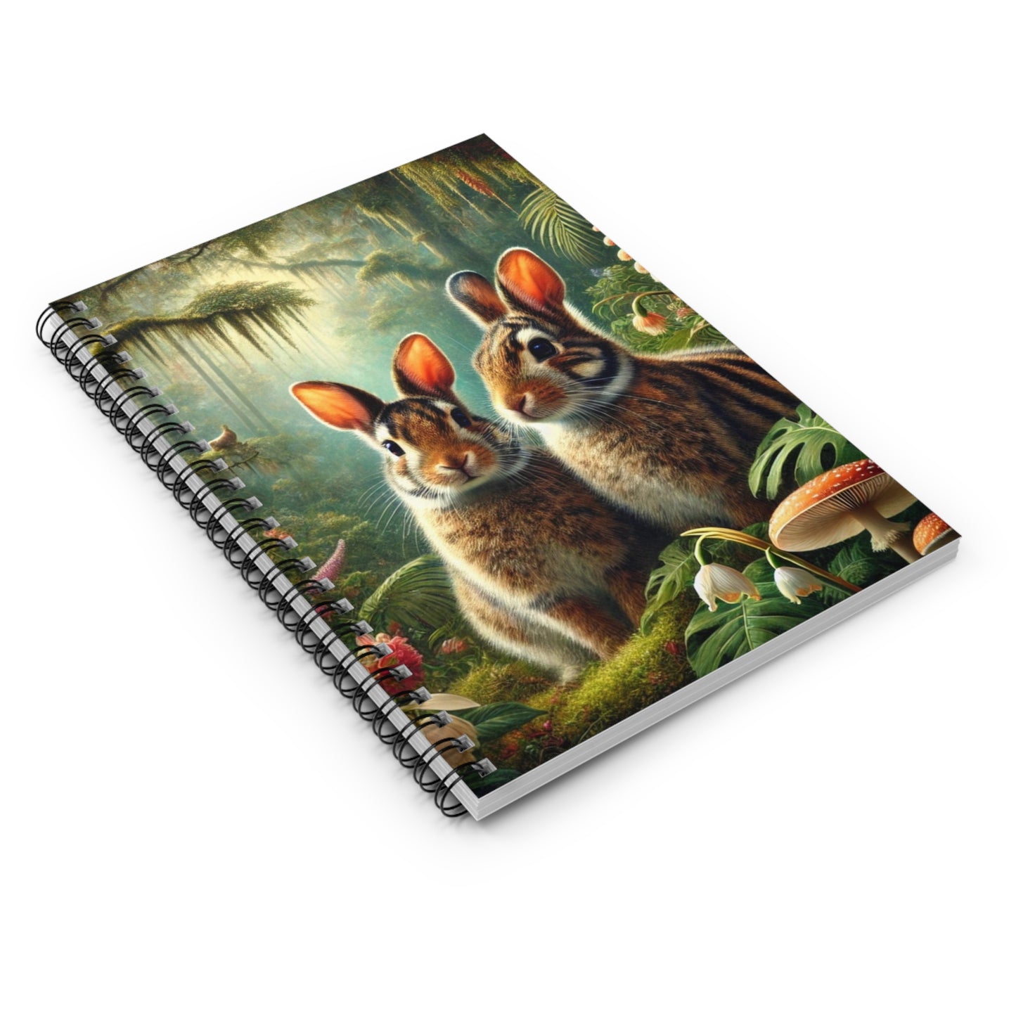 Spiral Notebook - Tropical Sumatran Rabbits