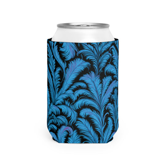 Rocco Blues/Black Can Cooler Sleeve - Perfect for Outdoor Picnics