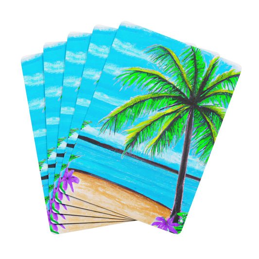 Poker Playing Cards - Calm Beach