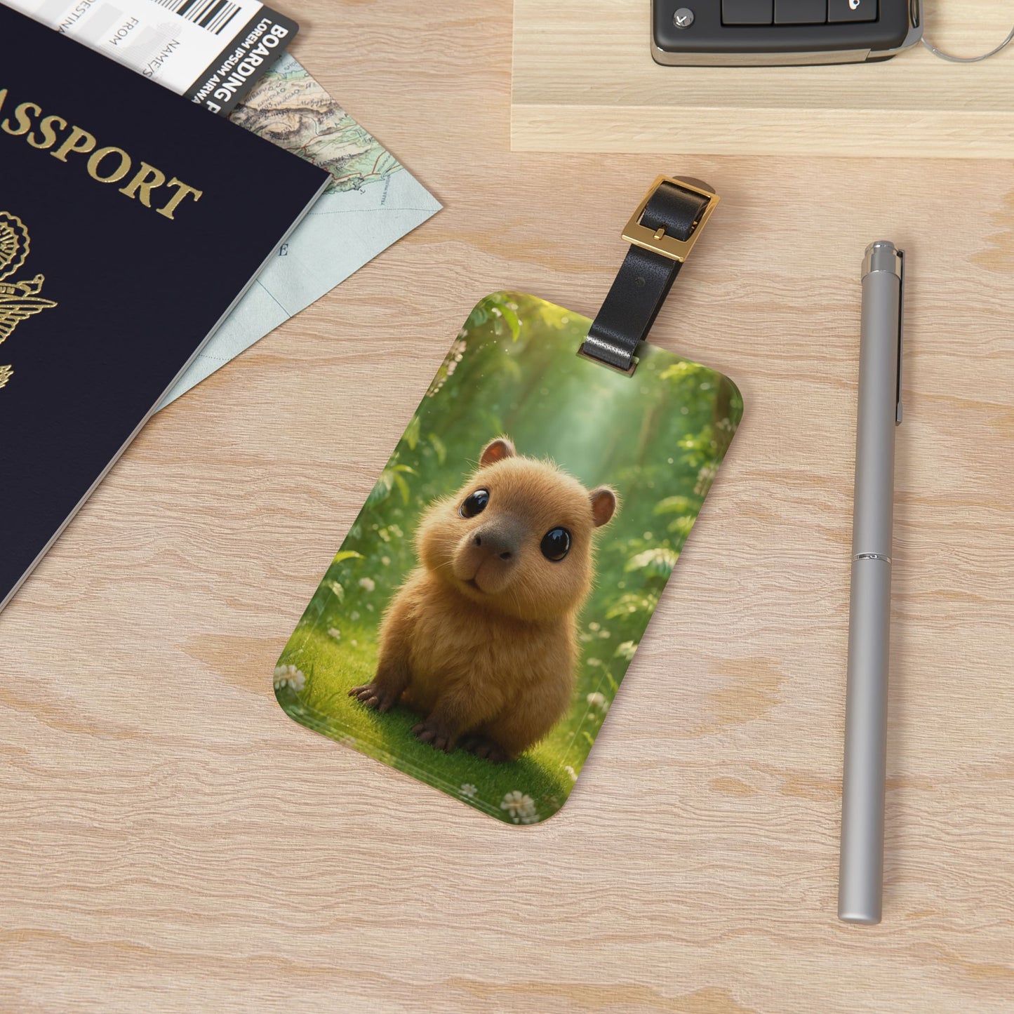 Luggage Tag - Baby Capybara