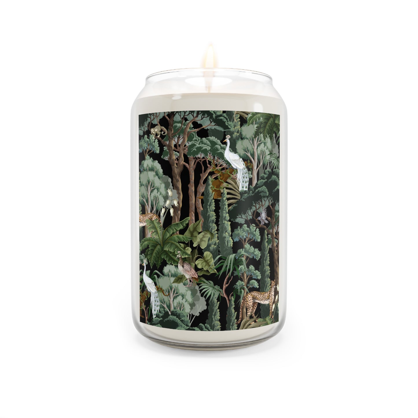 Scented Candle, 13.75oz - Hidden Peacocks, Midnight