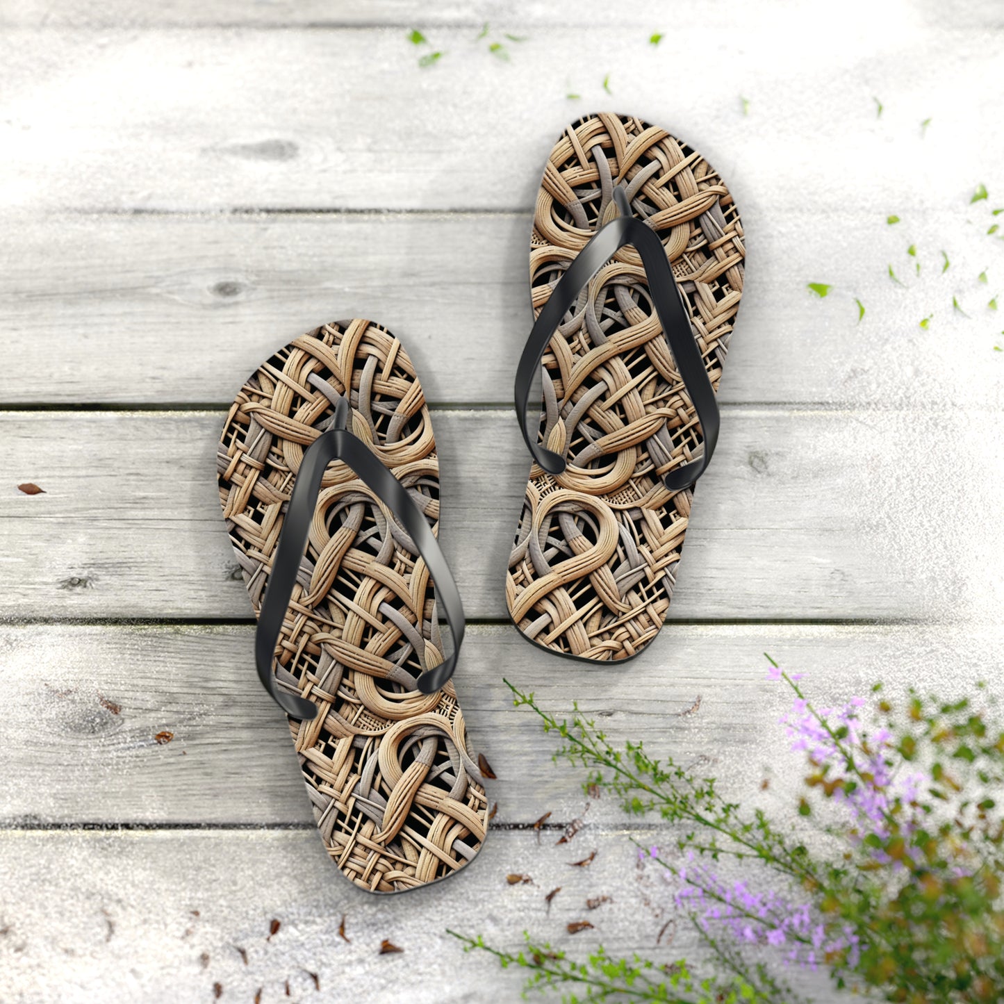 Flip Flops - Beach Wicker