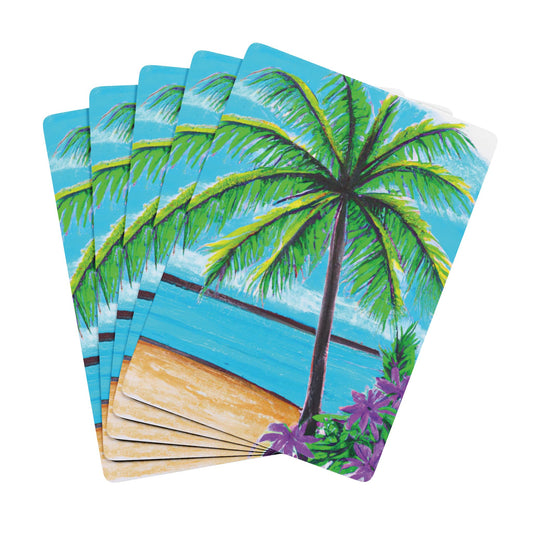 Poker Playing Cards - Calm Beach