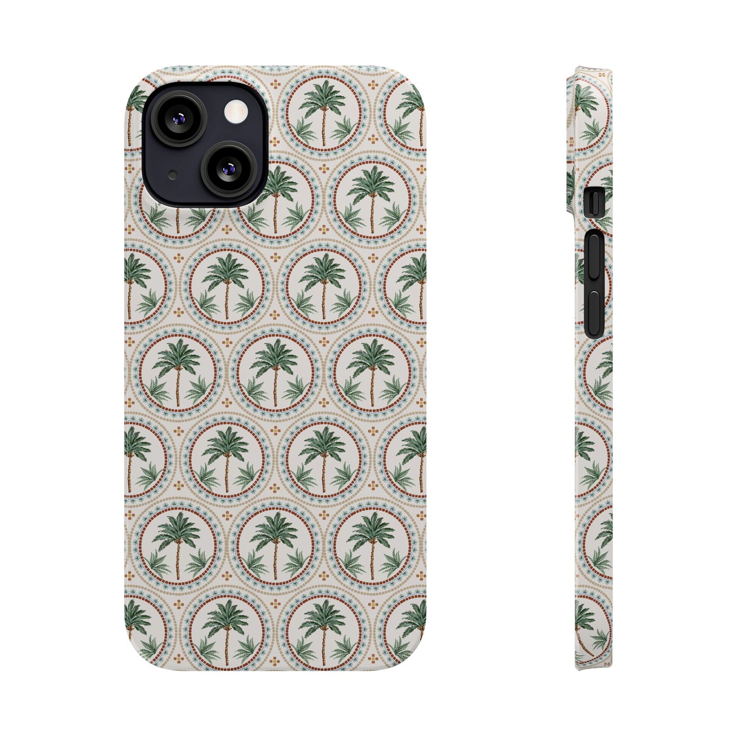 Slim Phone Cases - Mosaic Palm Tree