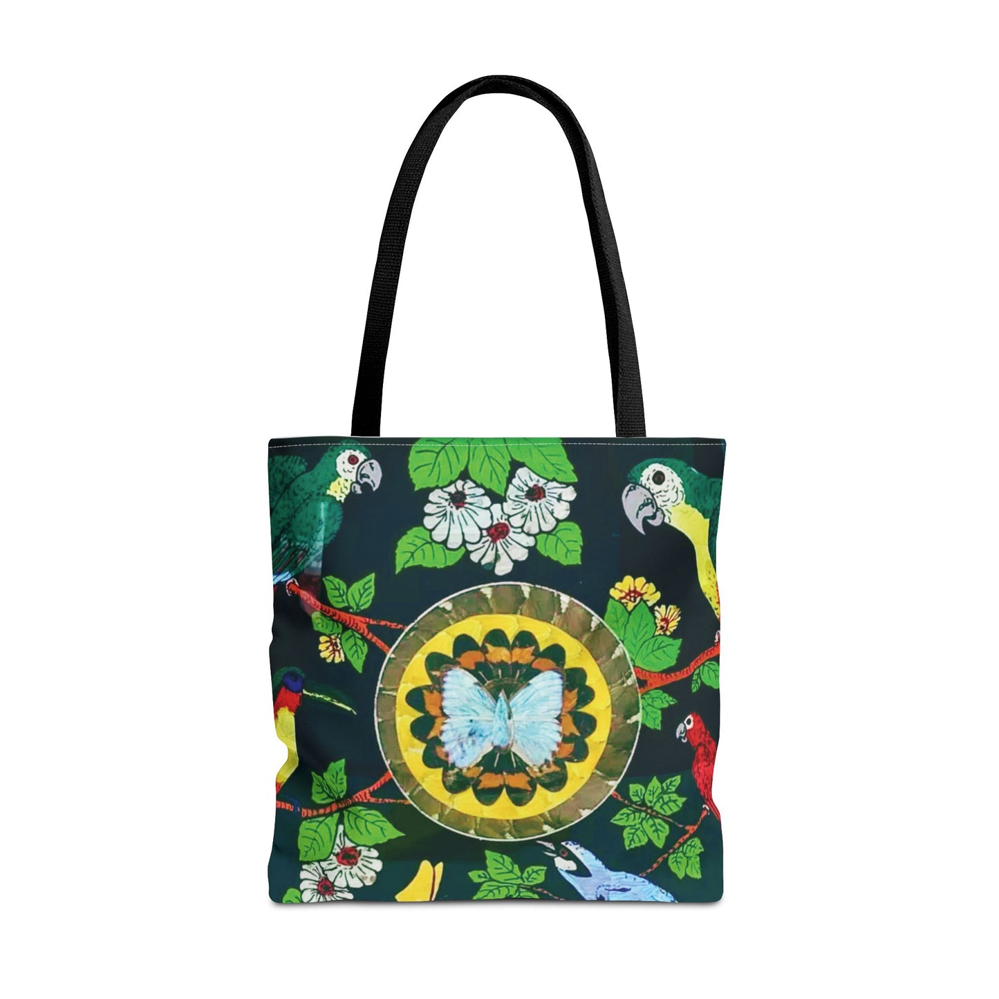 Parrots & Butterfly/Real Wings Tote Bag - 3 Sizes