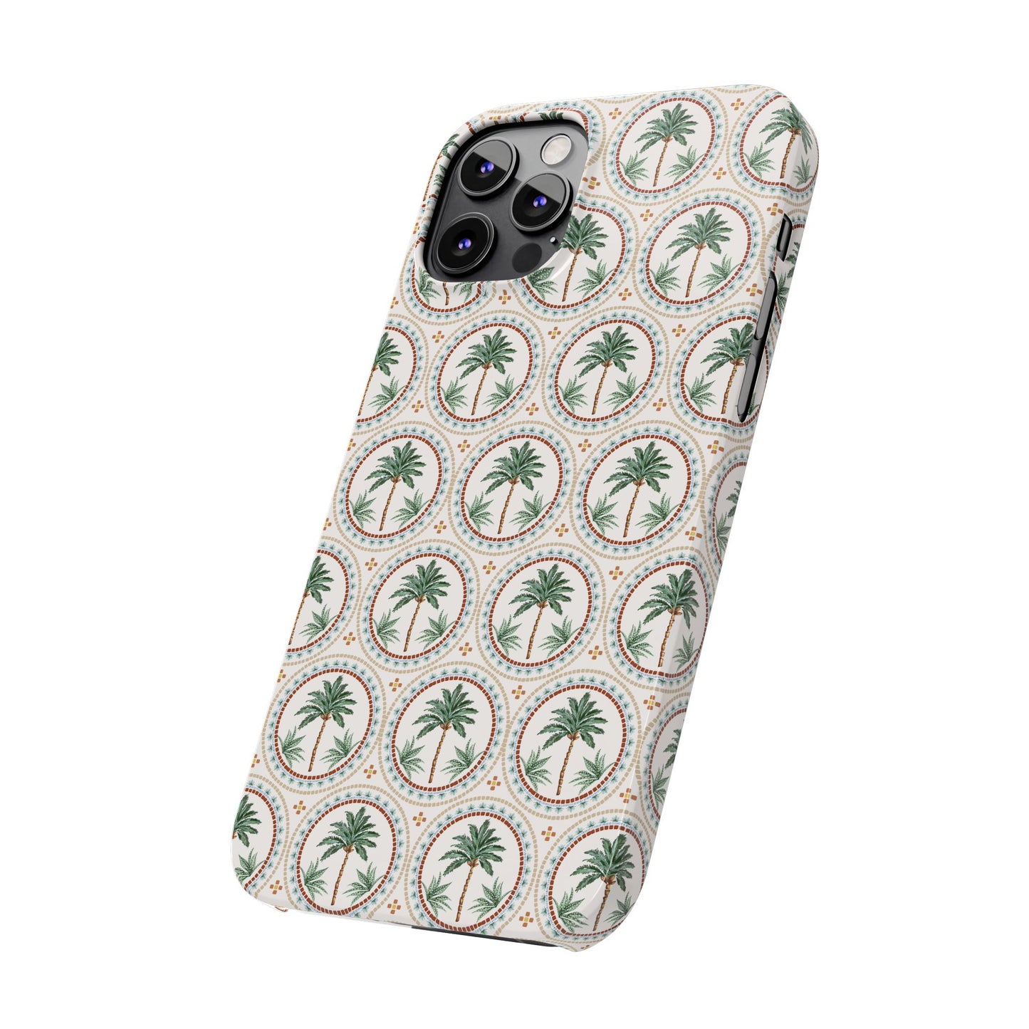 Slim Phone Cases - Mosaic Palm Tree