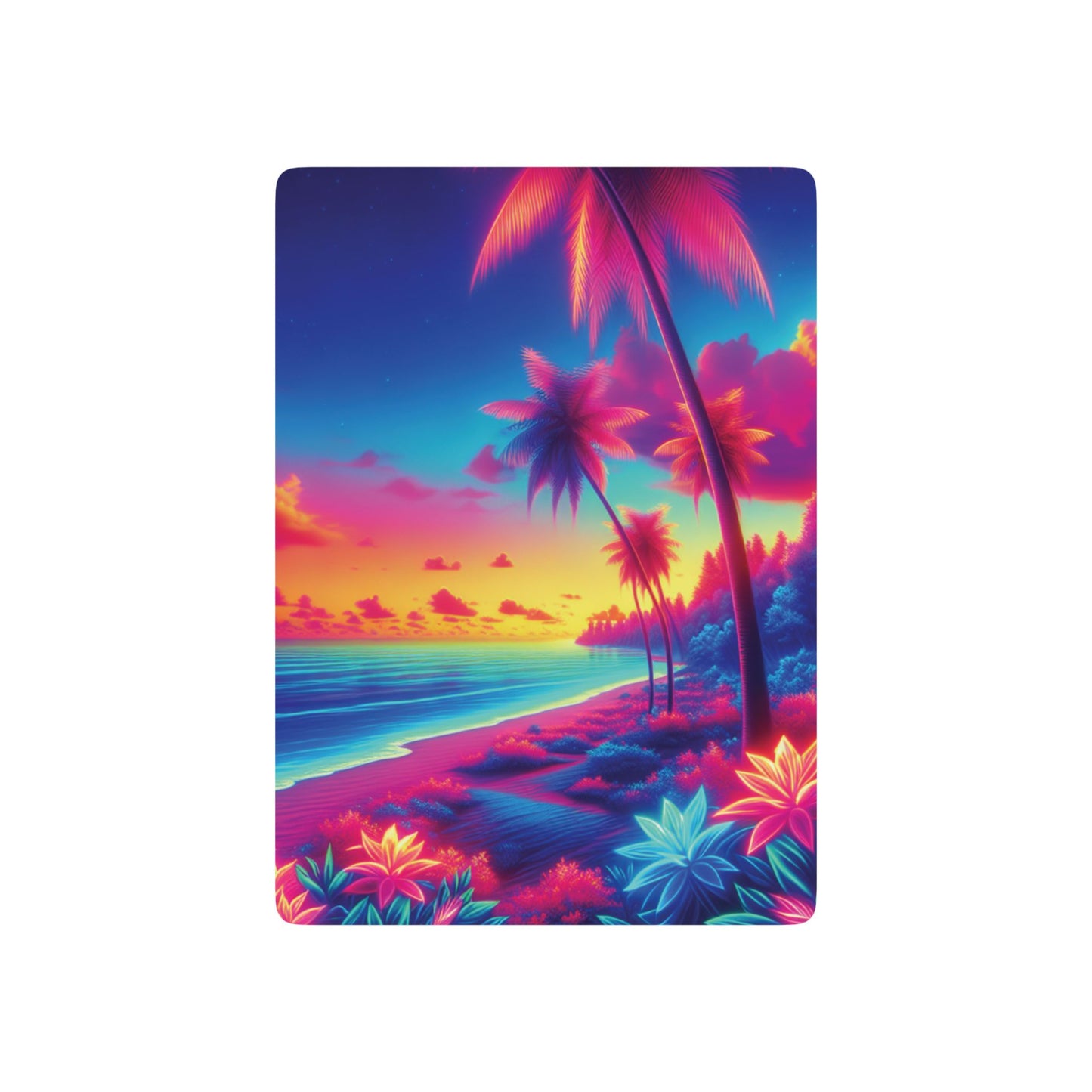Poker Playing Cards - Glorious Skies Tropical Beach