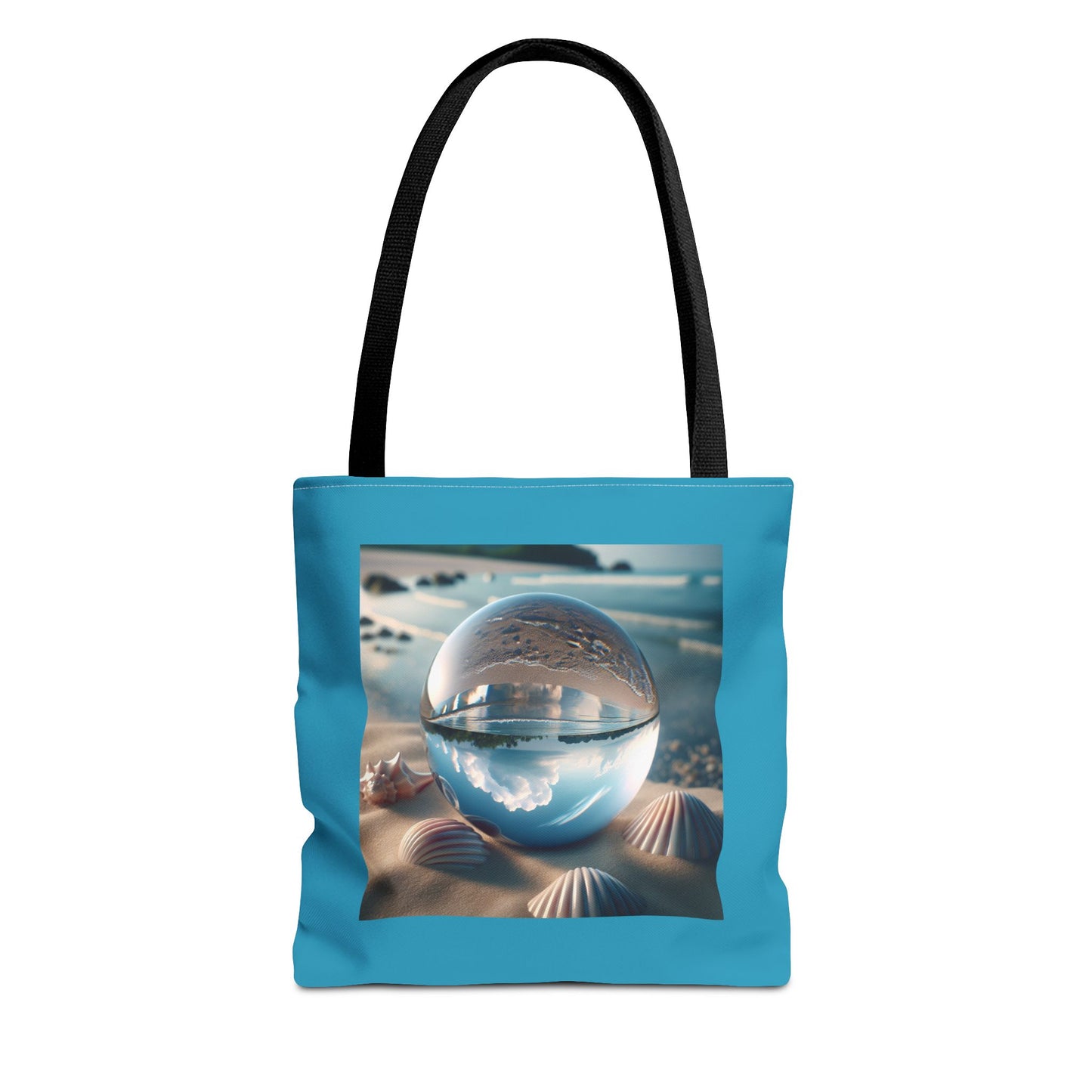 Crystal Ball With Shells Tote Bag - 3 Sizes