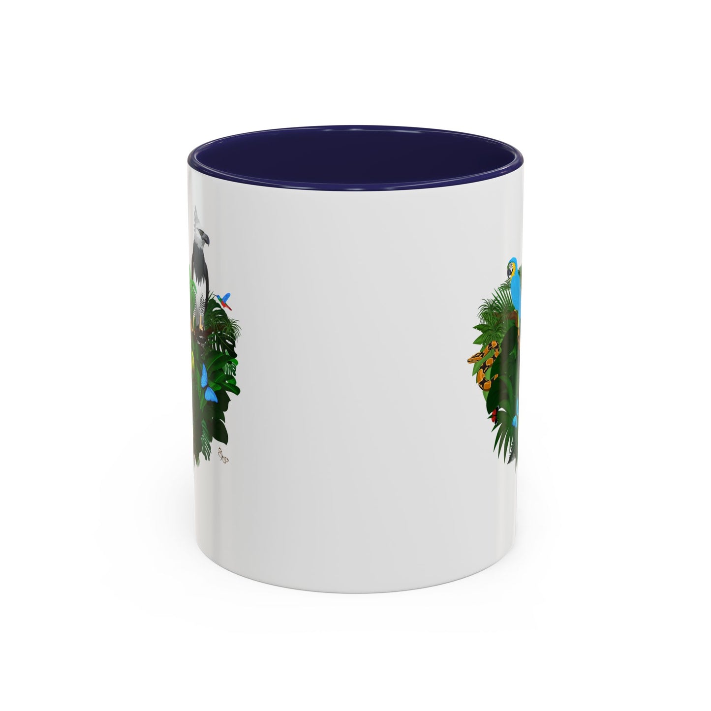 Accent Coffee Mug | Tropical-Inspired Drinkware / Rainforest Love