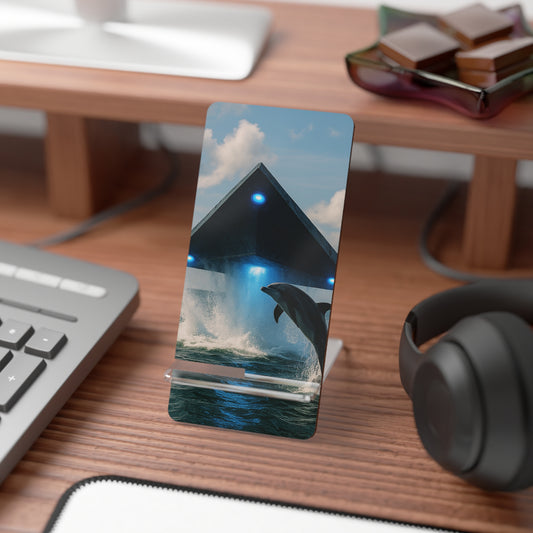 Stylish Smartphone Display Stand - UFO and Dolphin