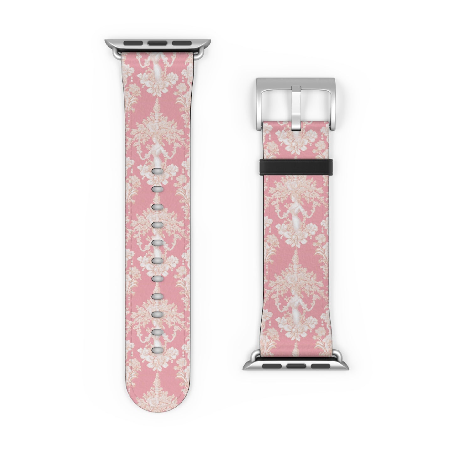 Apple Watch Band - Pearl Lady Toile, pink