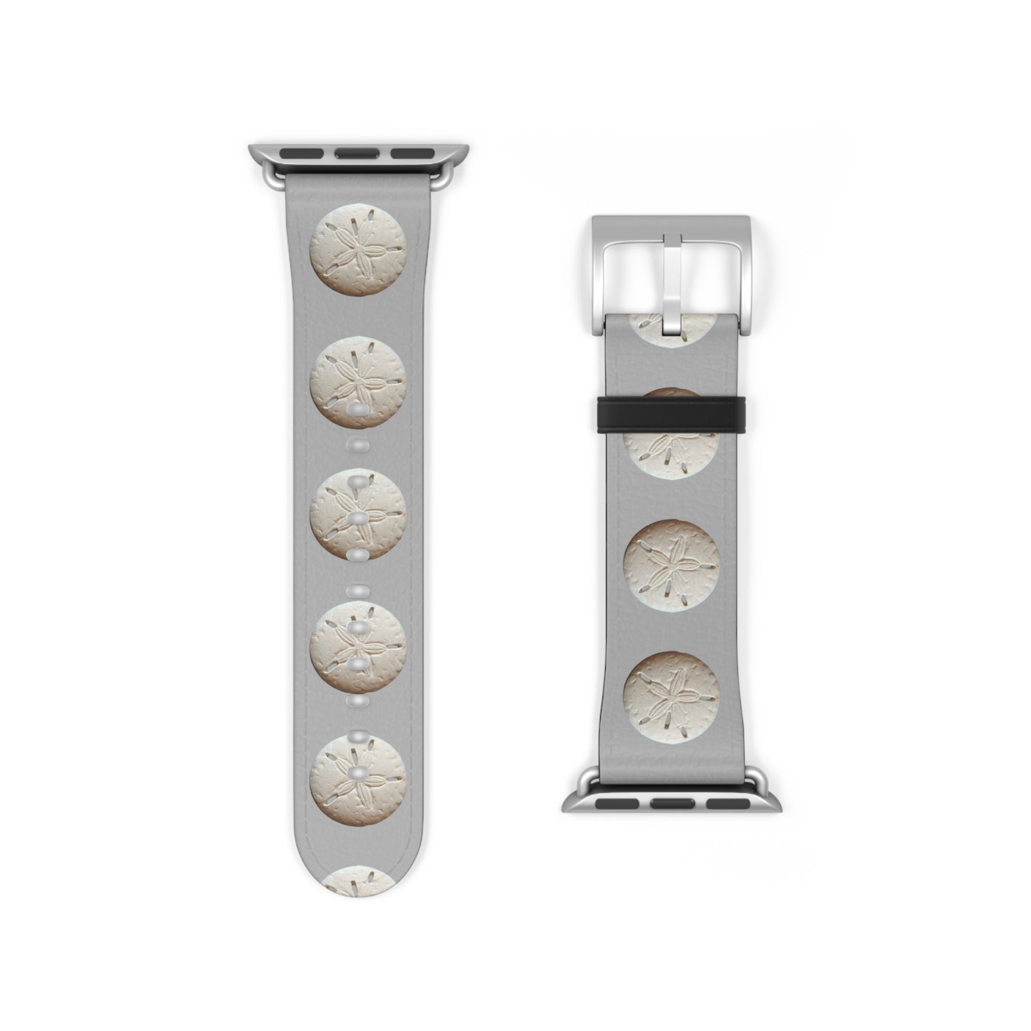 Apple Watch Band - Sand Dollar Parade, light grey