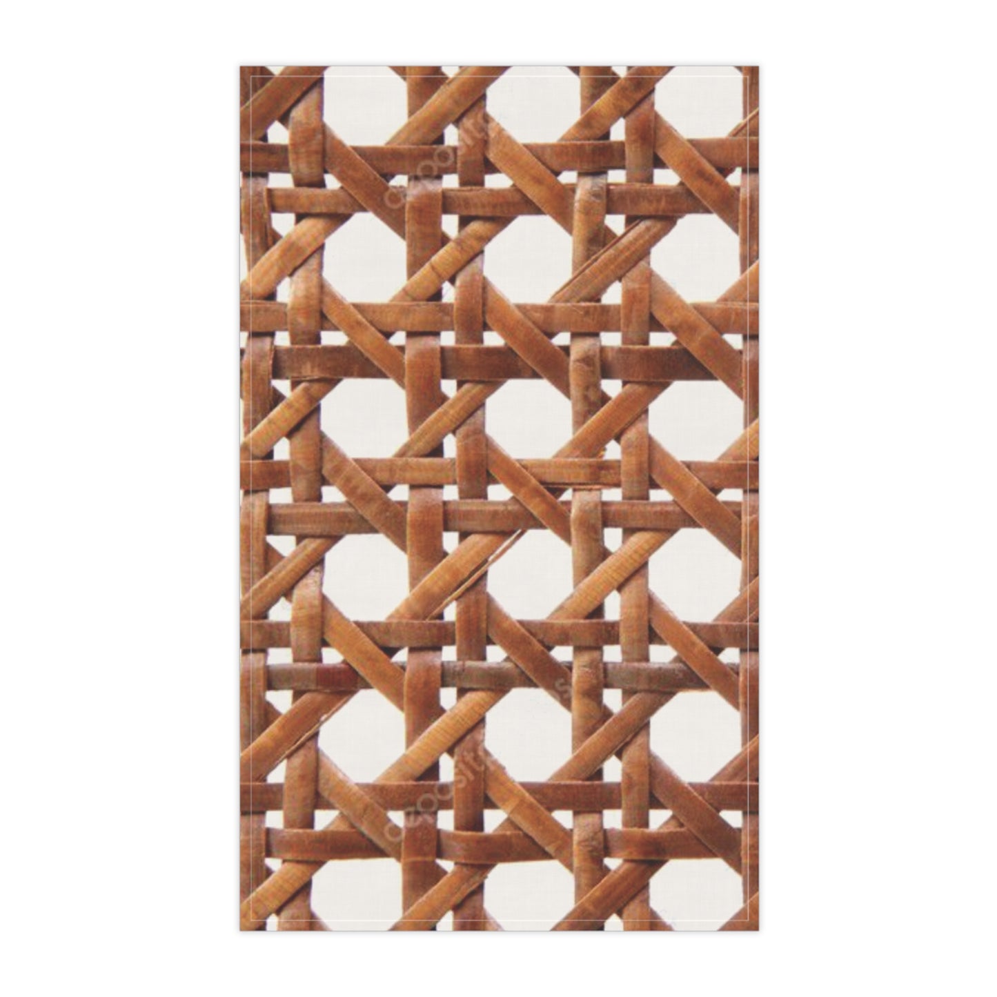 Tea Towels (cotton, poly) ~ Beach Chair Wicker, Brown