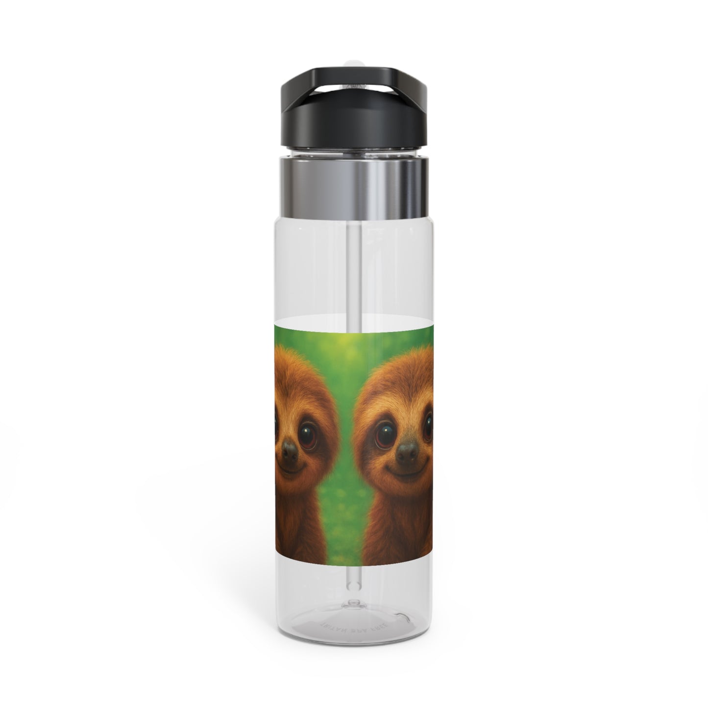 Tropical 20oz Tritan Sport Water Bottle -  Leakproof, Lightweight, BPA-Free / Baby Sloths