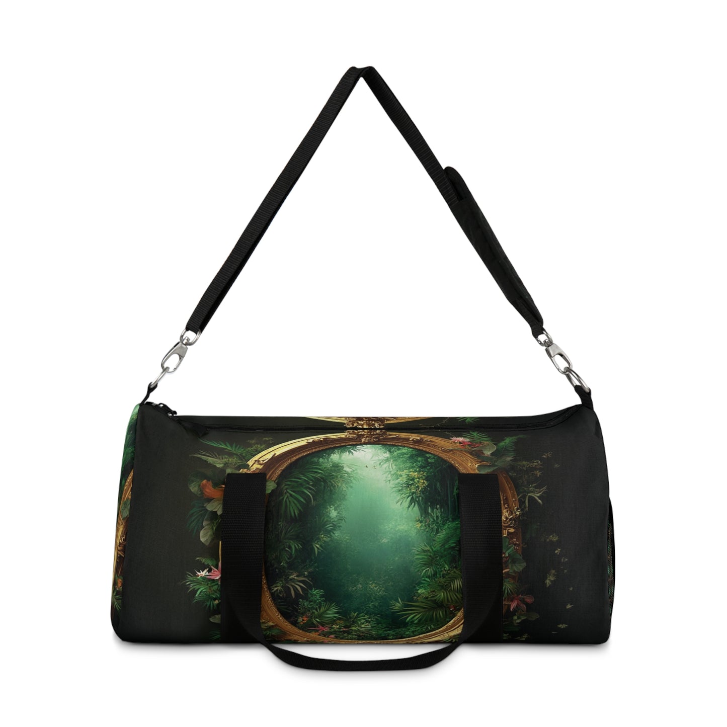 Tropical Duffel Bag - Perfect for Travel and Gym / Rainforest Portal to Paradise