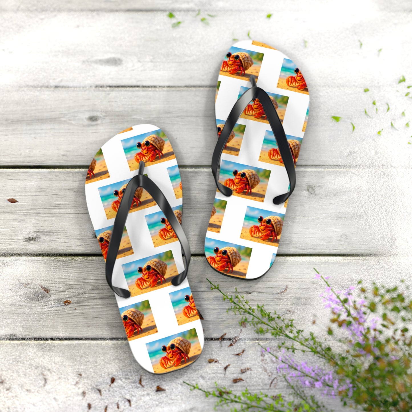 Flip Flops - Baby Hermit Crab