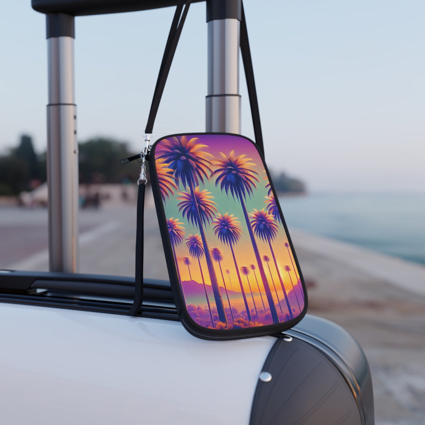 Passport Wallet – Perfect for Travelers & Adventurers / Sunset Palms