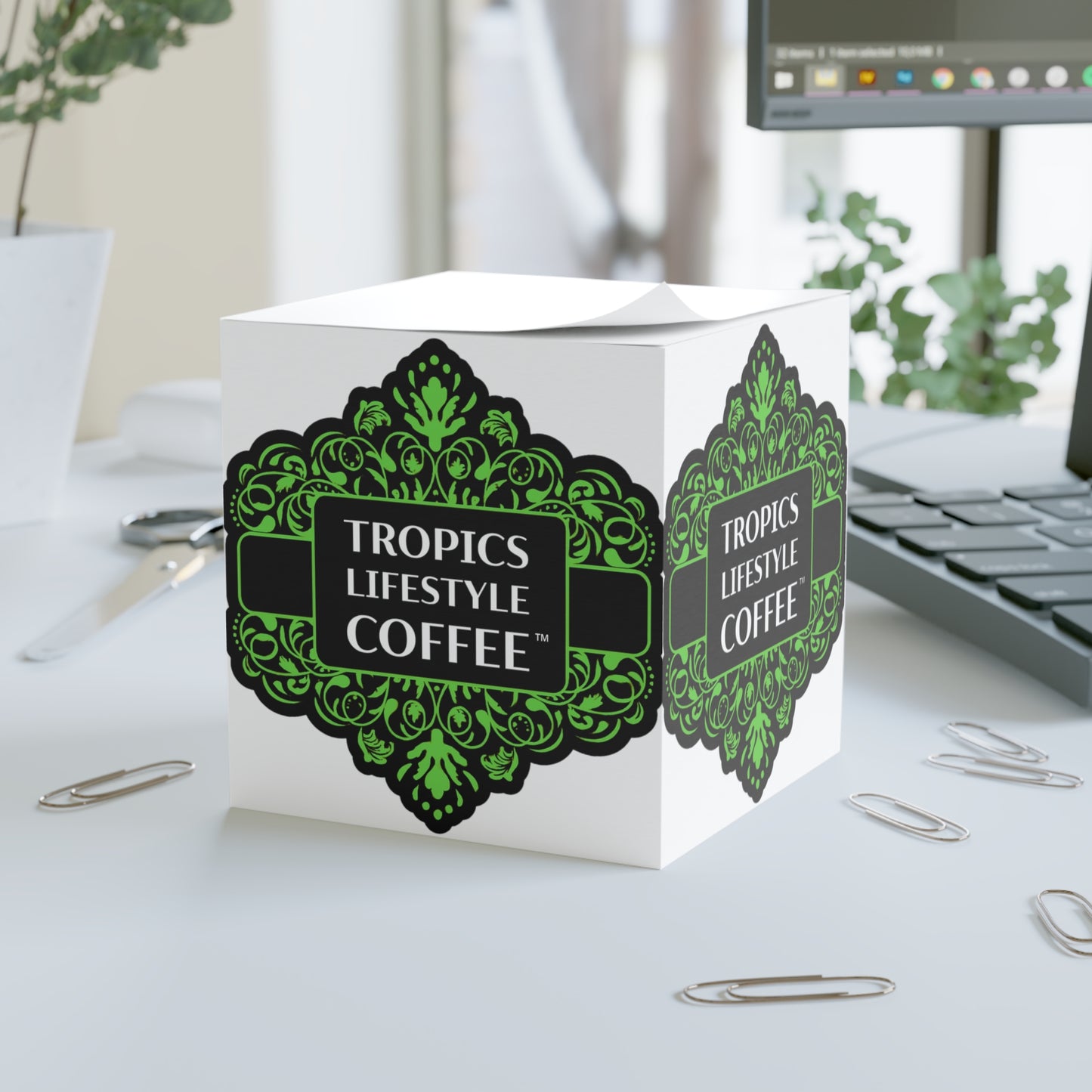 Note Cube - Tropics Lifestyle Coffee