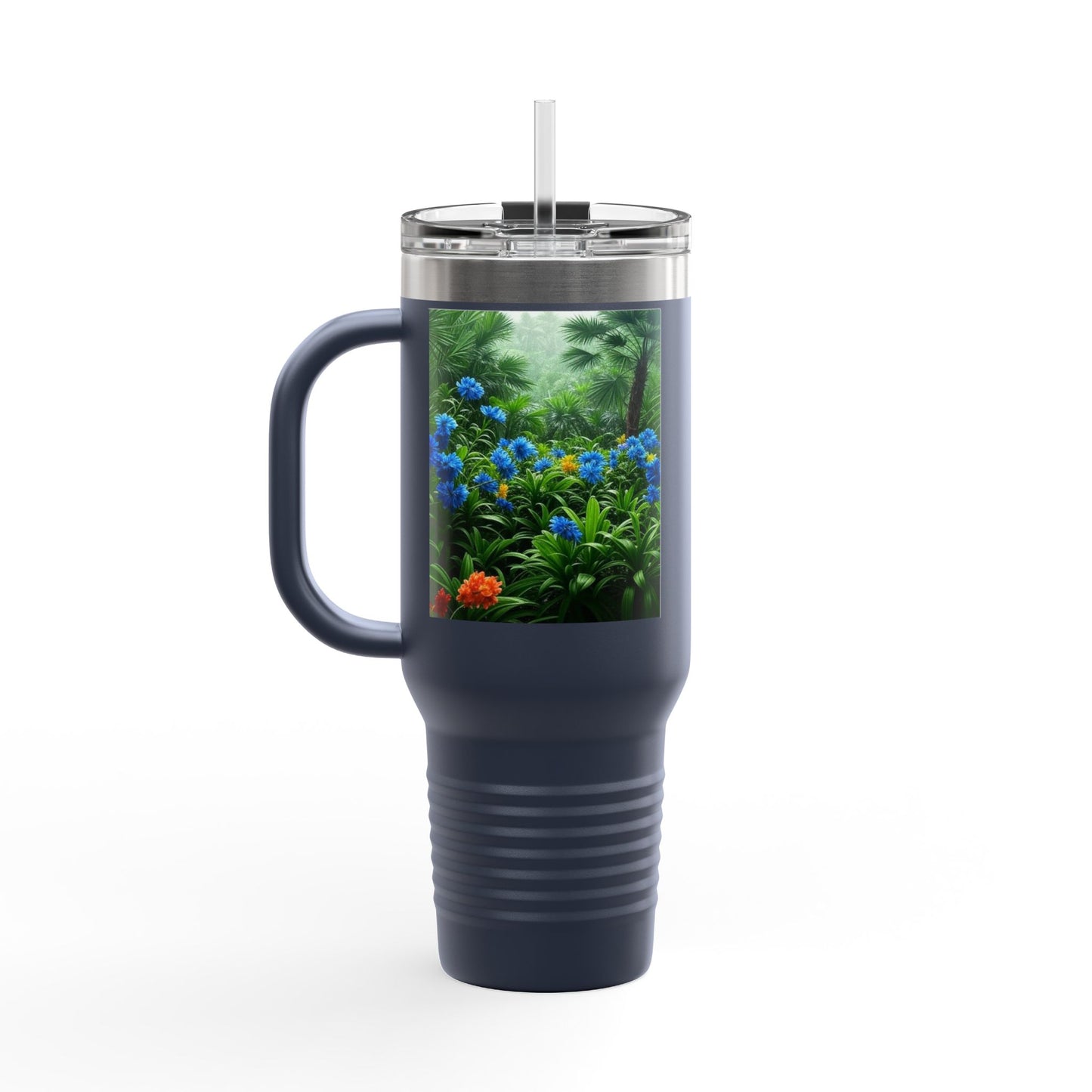 After the Rainforest Rain Insulated Travel Mug - 40oz - Perfect for Outdoor Adventures